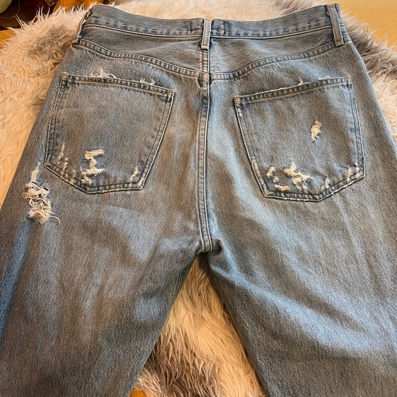 Agolde major distress 90’s denim - Picture 8 of 16